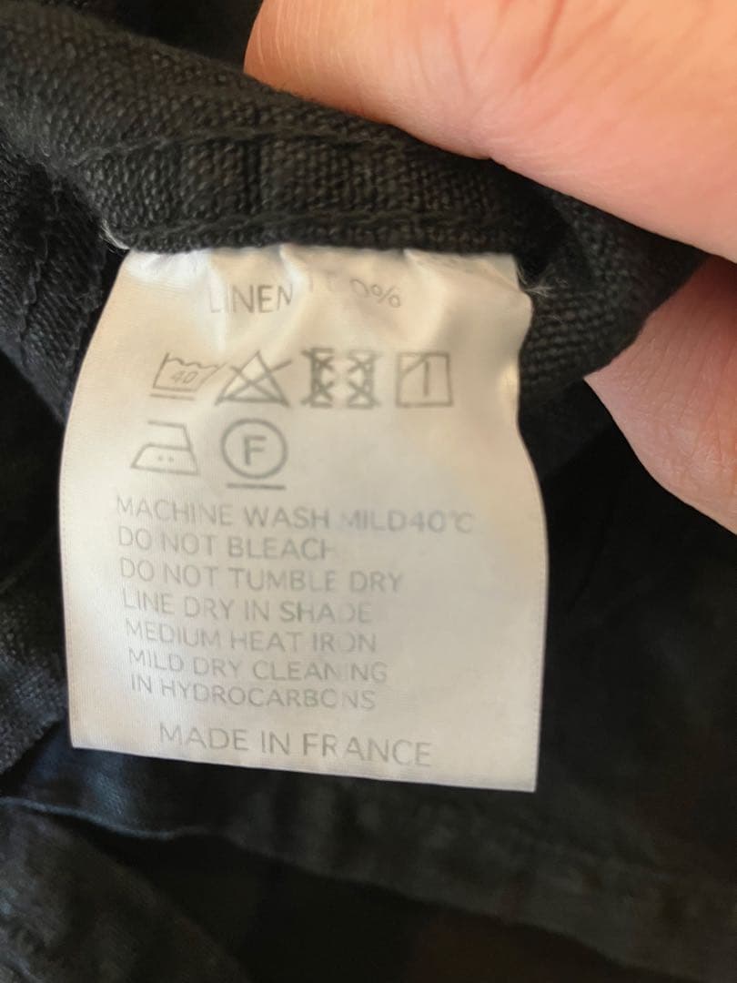 vêtra カバーオール リネン100% 42 フランス製