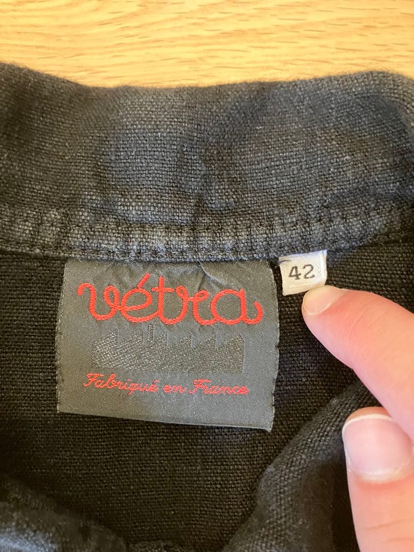 vêtra カバーオール リネン100% 42 フランス製