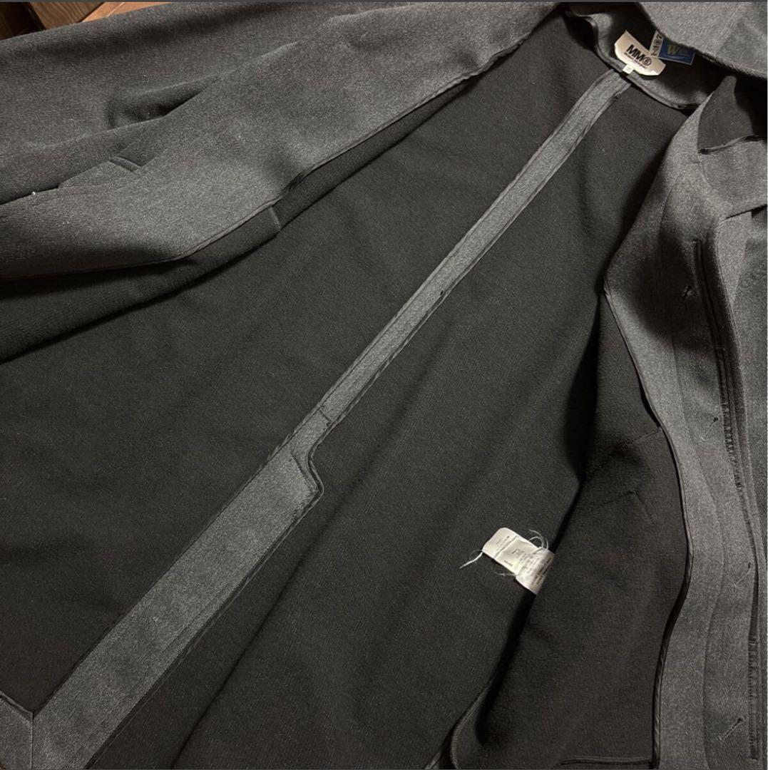 MM6 メゾンマルジェラ メンズ フーデットコート 44 グレー