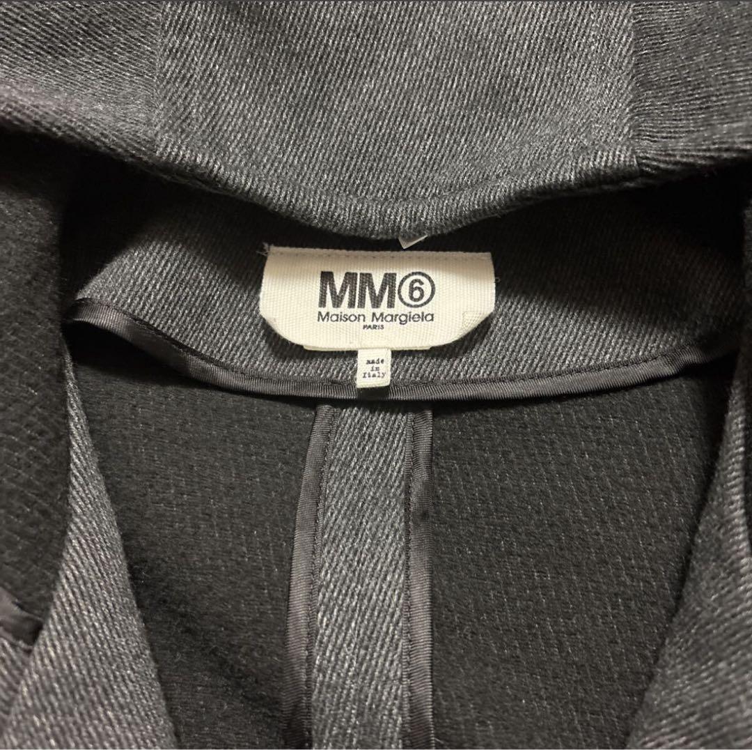 MM6 メゾンマルジェラ メンズ フーデットコート 44 グレー