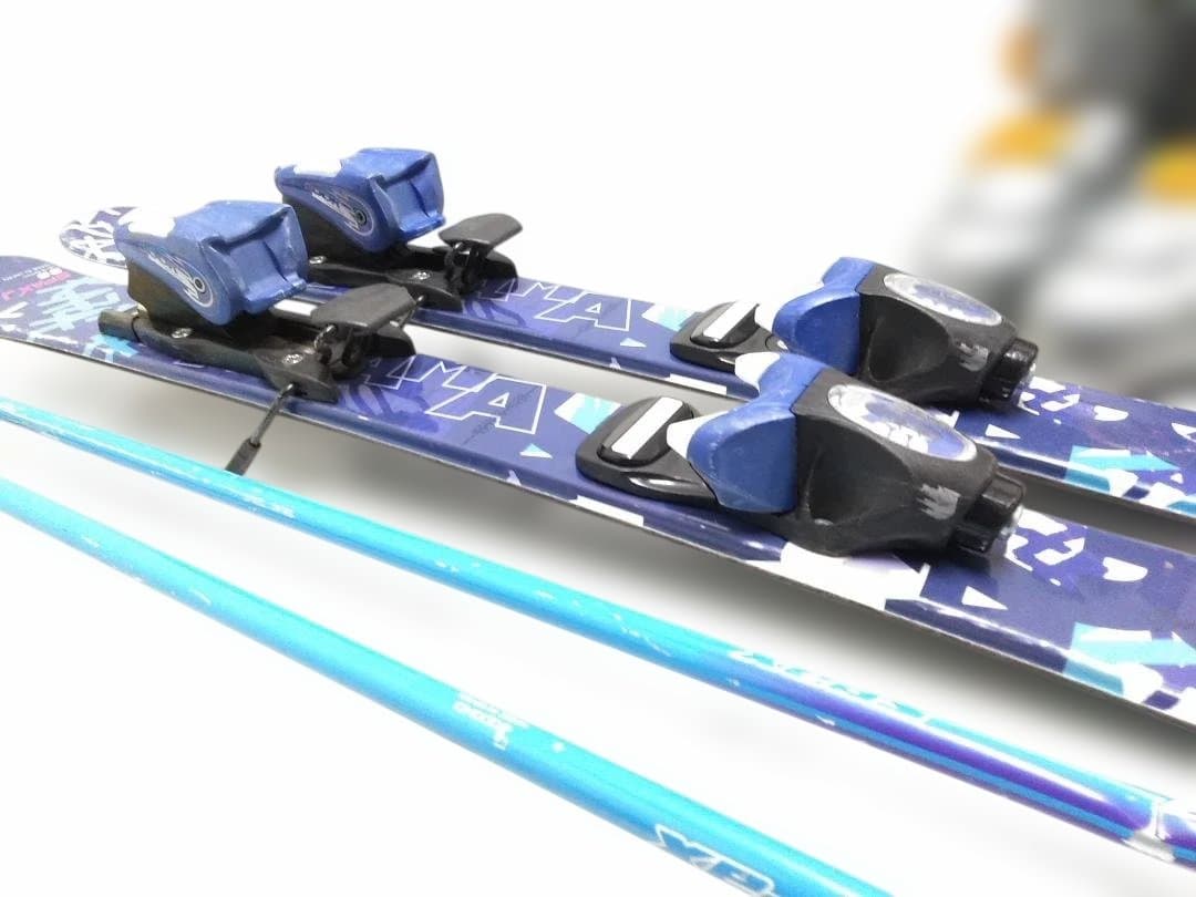 キッズスキー4点セット カザマ SPAX J 96cm ブーツ ヘッド20cm