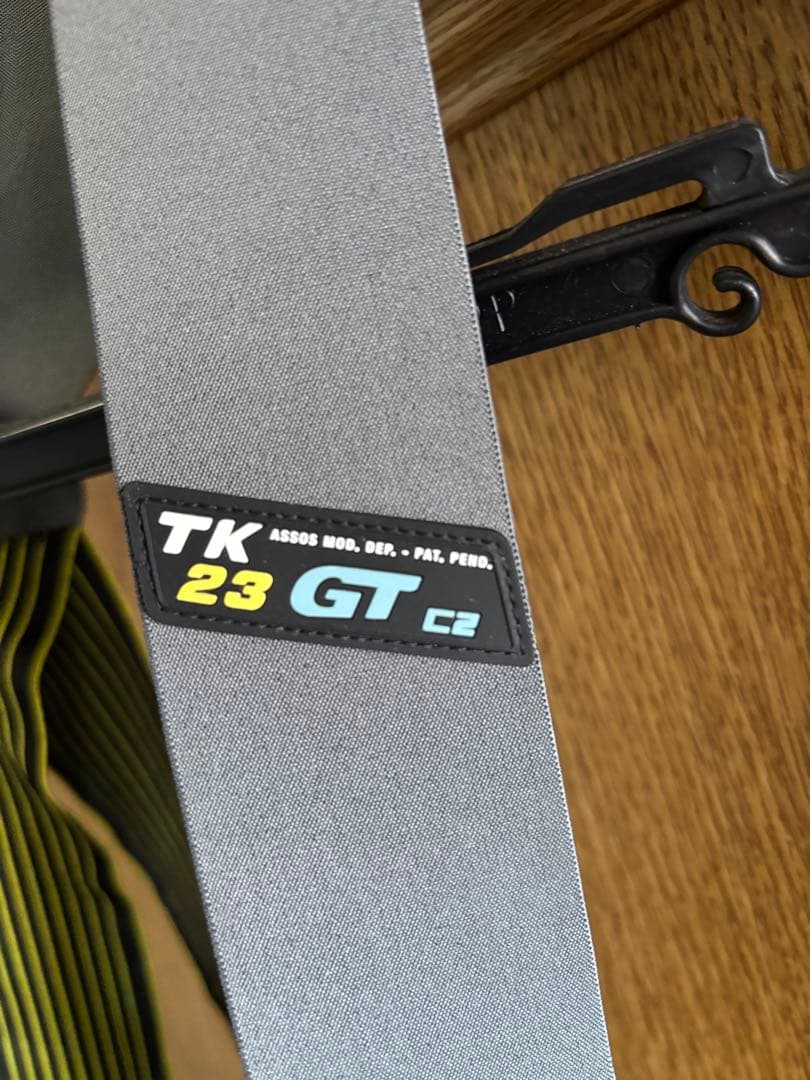 アソス TK23 GT C2ビブニッカ　Lサイズ ブラック