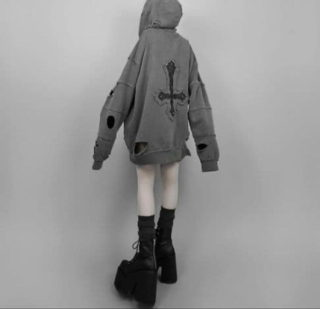 DimMoire 魔道士パーカー グレー