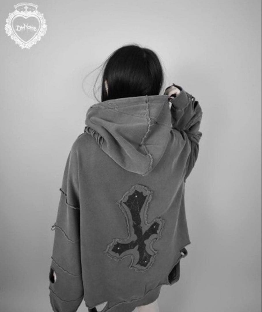 DimMoire 魔道士パーカー グレー