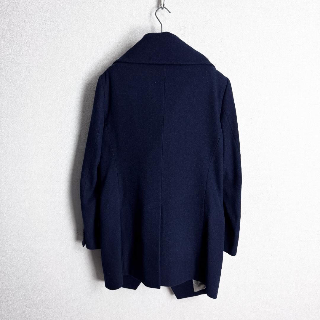 【美品☆高級モデル☆ミッドナイトブルー】ヴィヴィアン ミントカラー ウールコート