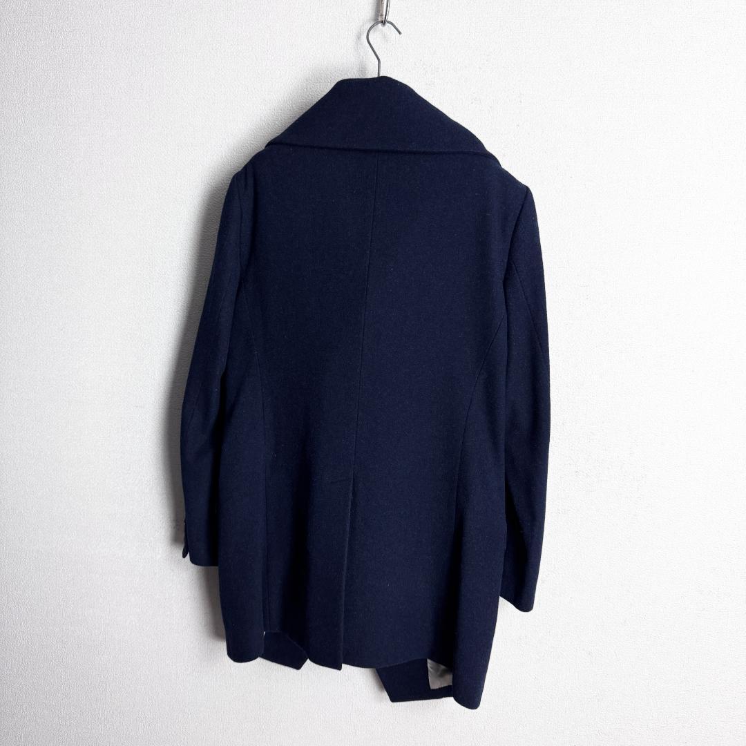 【美品☆高級モデル☆ミッドナイトブルー】ヴィヴィアン ミントカラー ウールコート