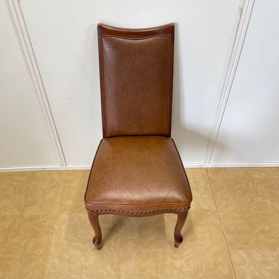 マルニ木工 ベルサイユ チェア④ 猫脚 鋲打ち チェア 椅子 イス アンティーク