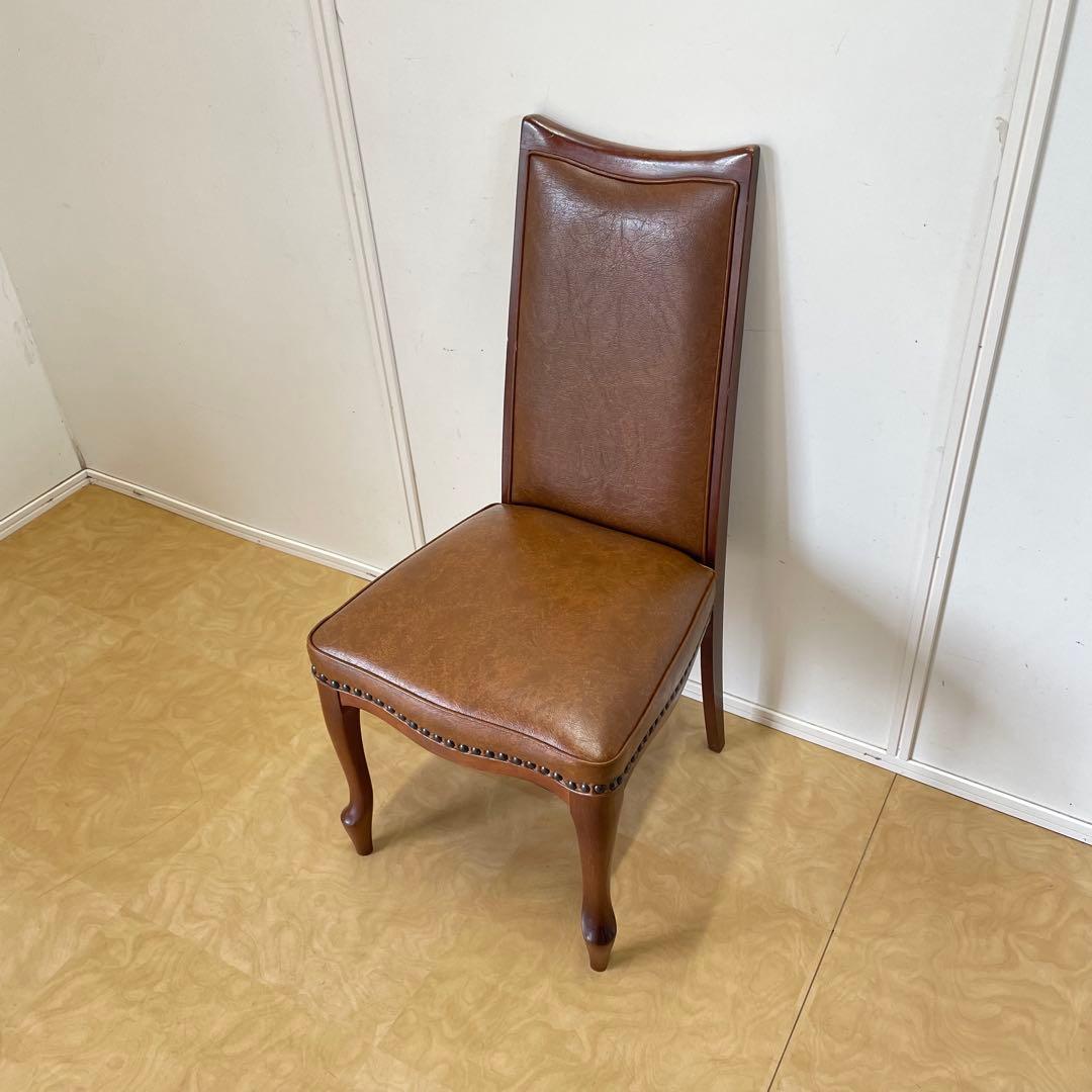 マルニ木工 ベルサイユ チェア④ 猫脚 鋲打ち チェア 椅子 イス アンティーク