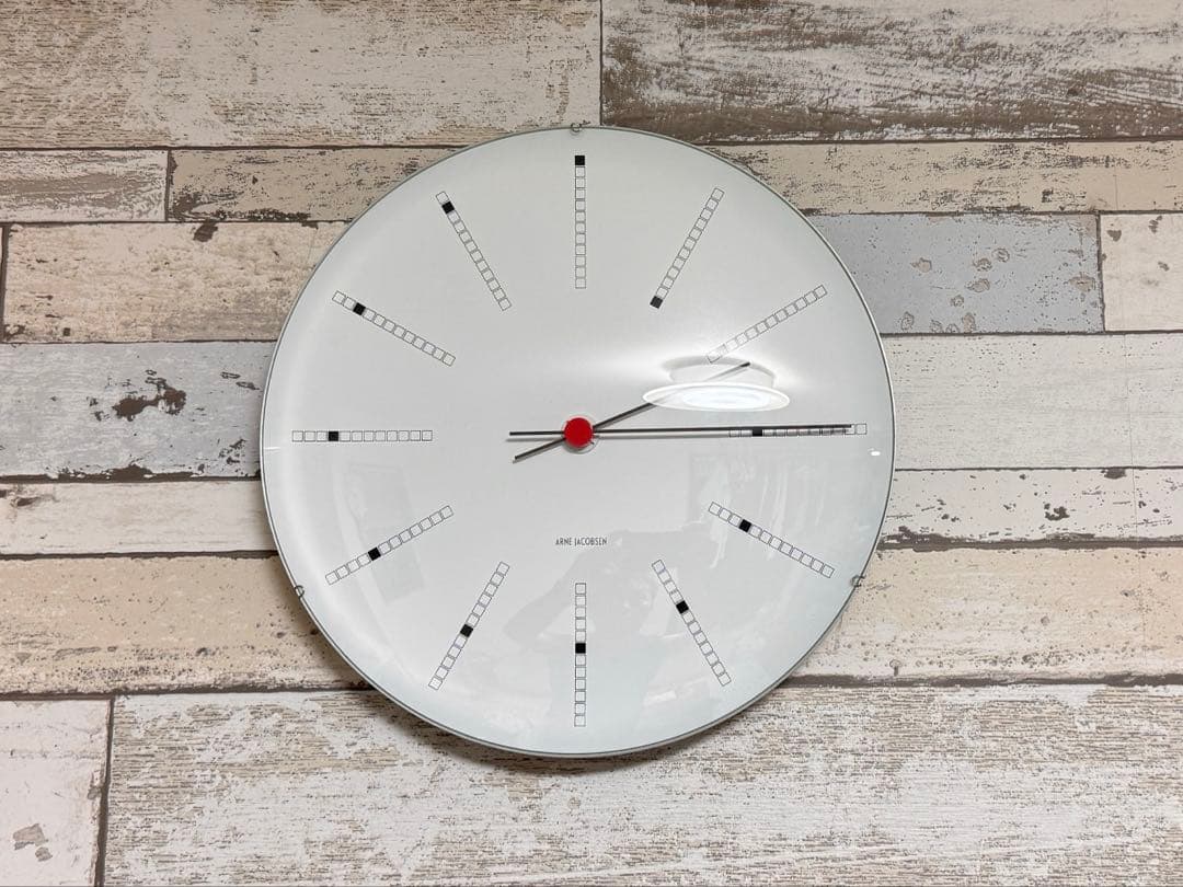 インテリア時計 ARNE JACOBSEN Wall Clock Bankers 29cm