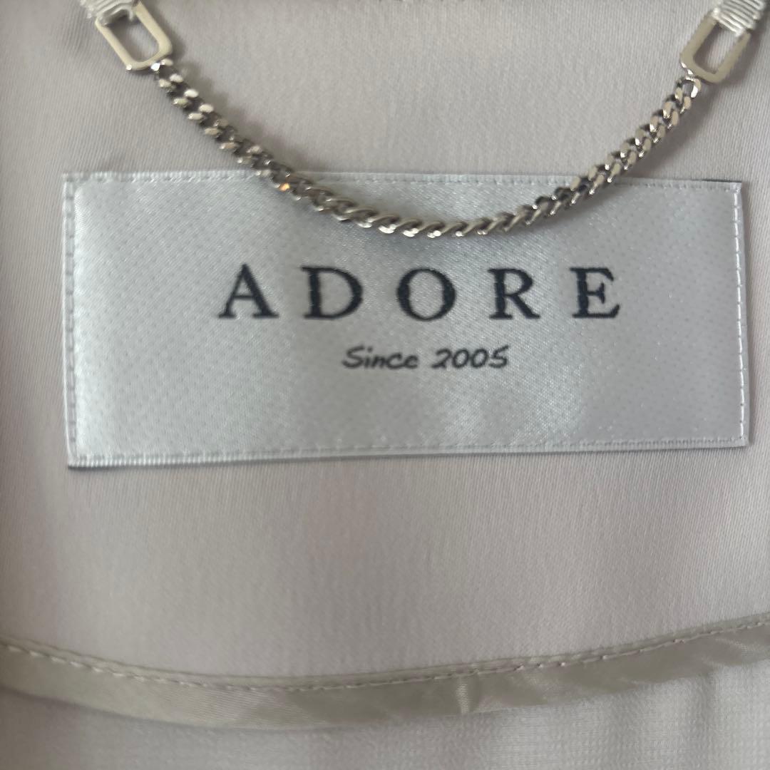 ADORE ノーカラージャケット38