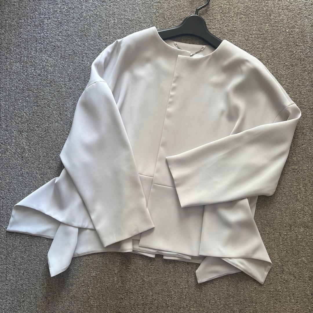 ADORE ノーカラージャケット38