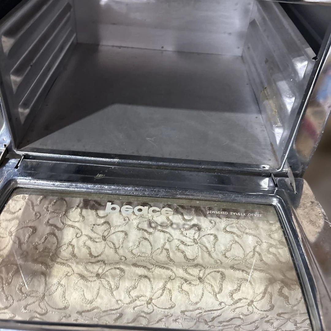 peace 851 ガスオーブン ピーステンピ　天火オーブン　赤