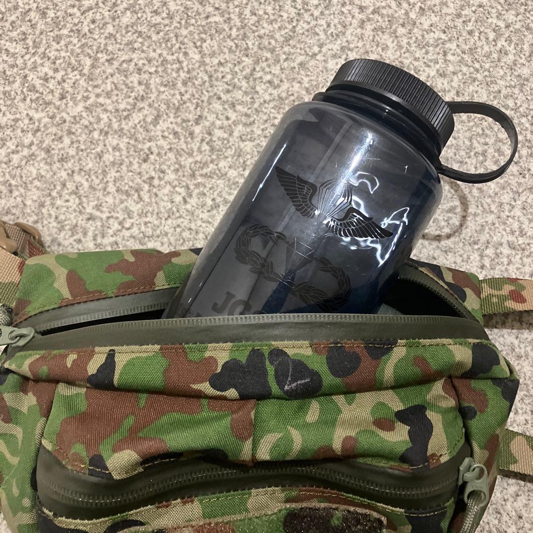 自衛隊 ウエストポーチ LEM 生地 陸自 ②