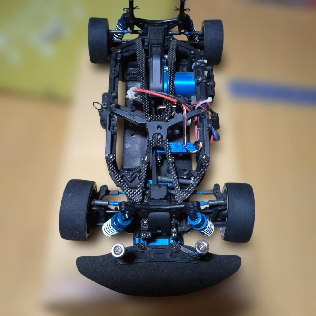 タミヤ　TA-07 OP多数　要整備　メカ無し