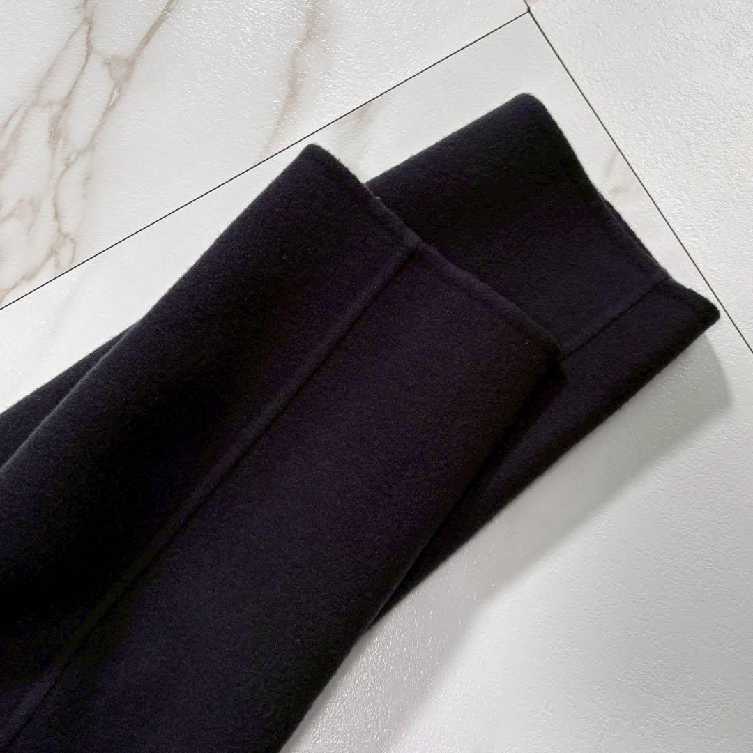 専用【極美品】23区 23AW ウールリバー ショート ブルゾン ブラック 38