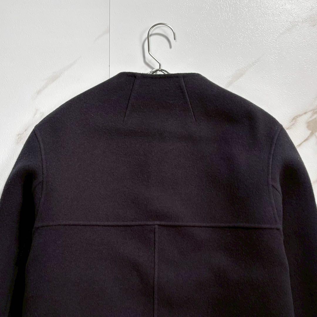 専用【極美品】23区 23AW ウールリバー ショート ブルゾン ブラック 38