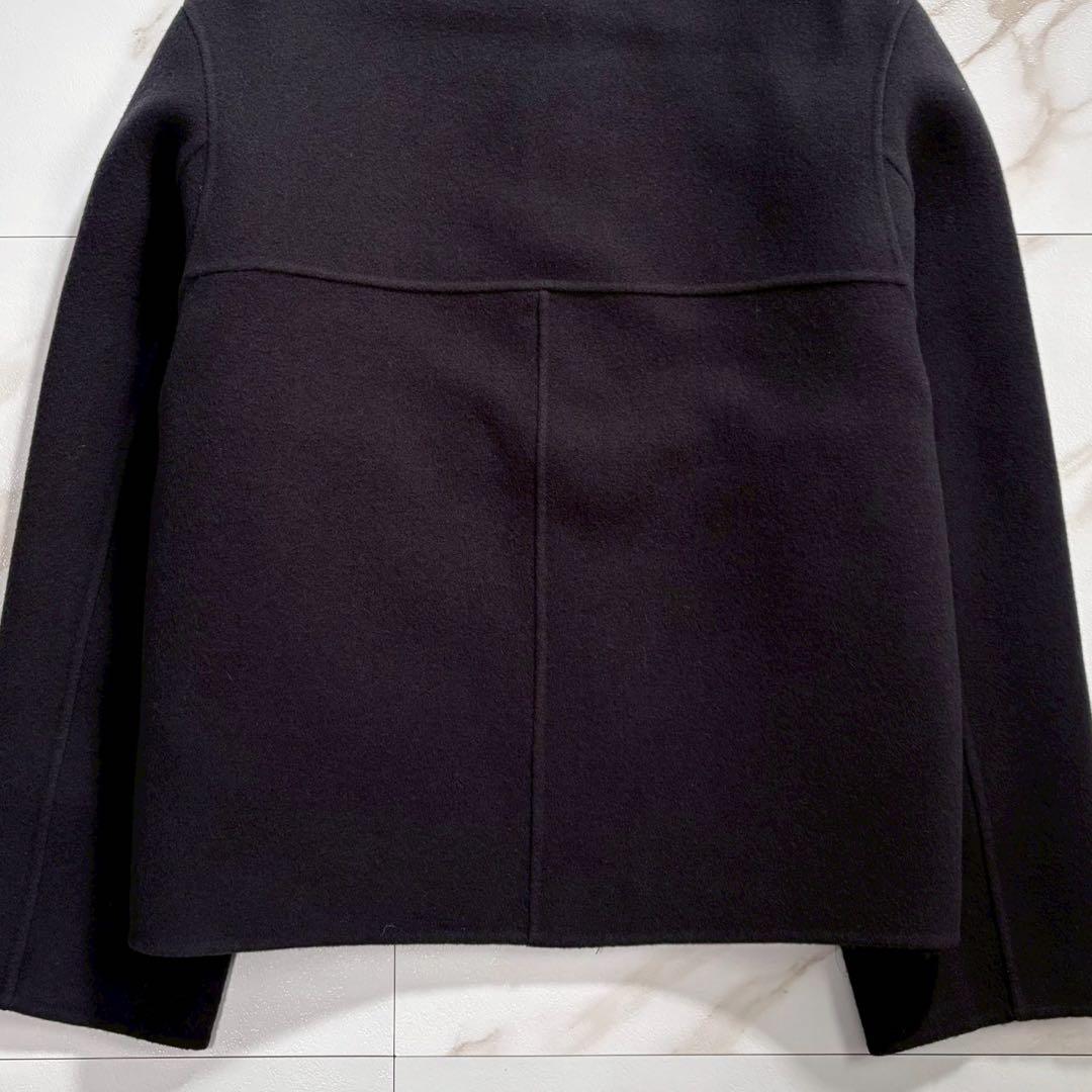 専用【極美品】23区 23AW ウールリバー ショート ブルゾン ブラック 38