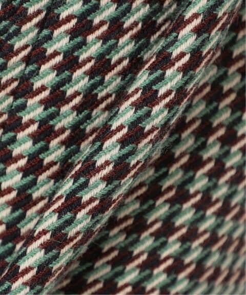 IENA LA BOUCLE チェックノーカラーコート