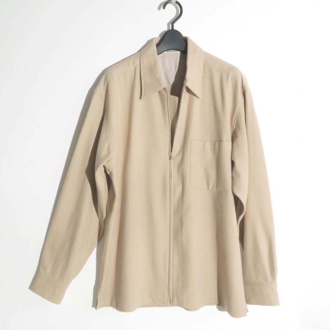 セットアップ AURALEE SUPER SOFT WOOL FLANNEL