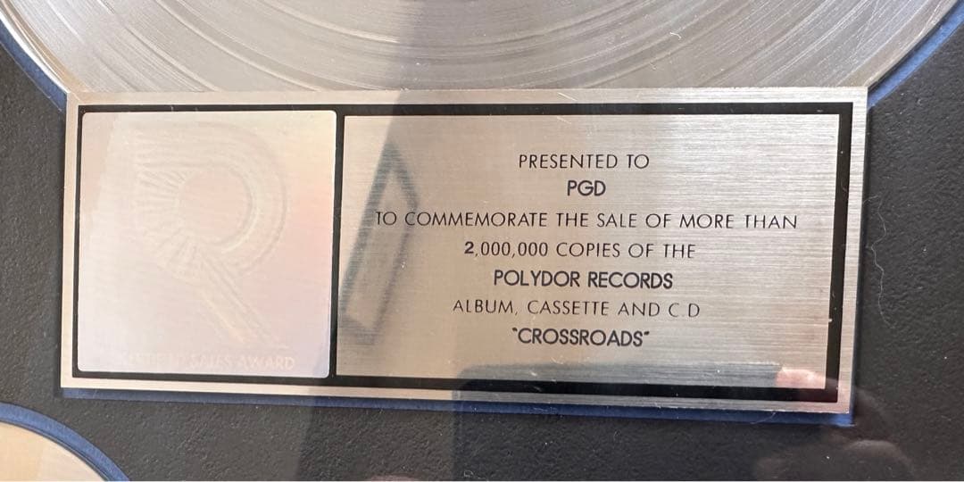 最後値下げクラプトンのcrossroads million sales disc