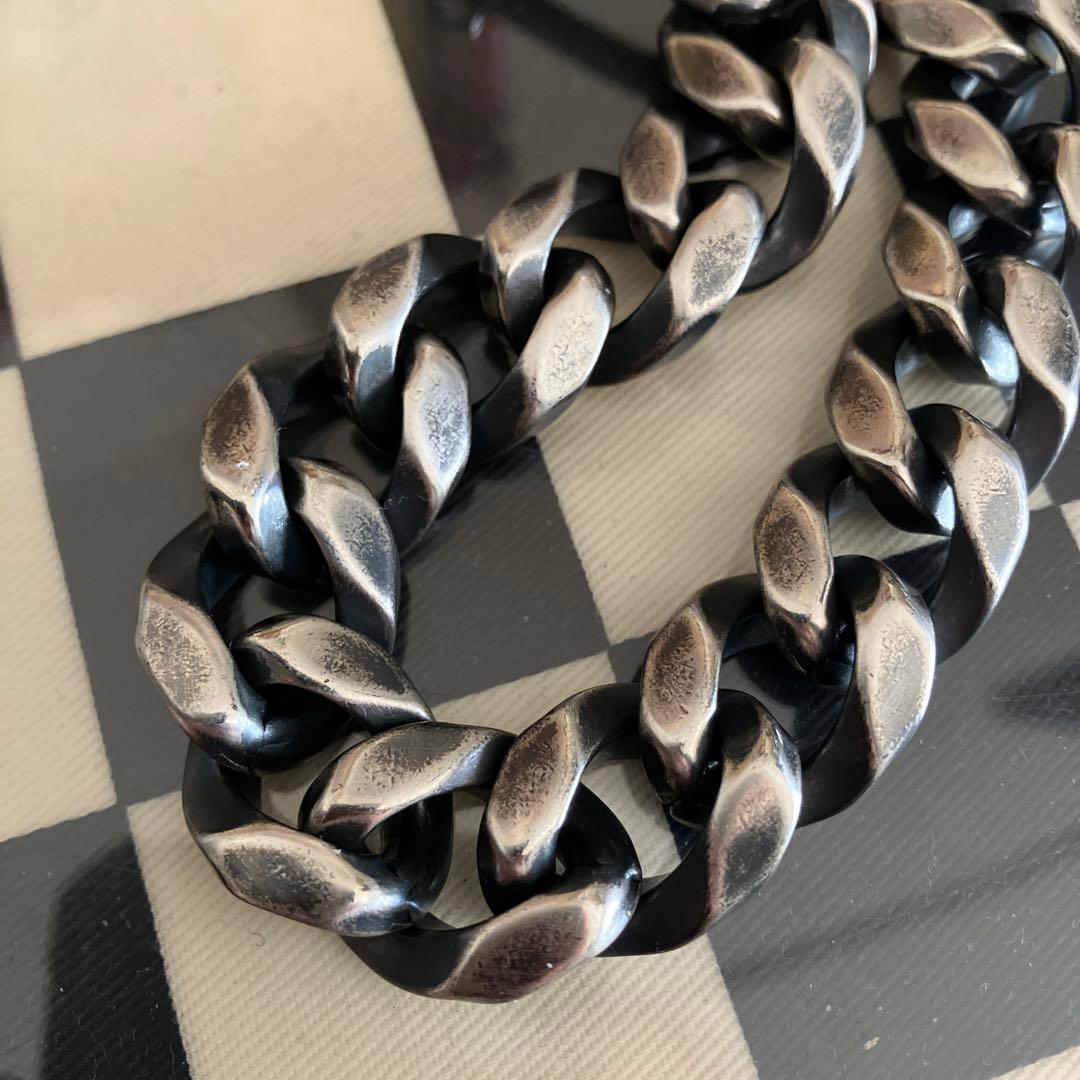 ブラス製　シルバーメッキキーチェーン　wichardシャックル使用　新品未使用！