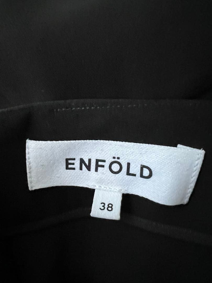 ENFOLD ミリオーネ クロップドバルーンPANTS ※カラーはブラック