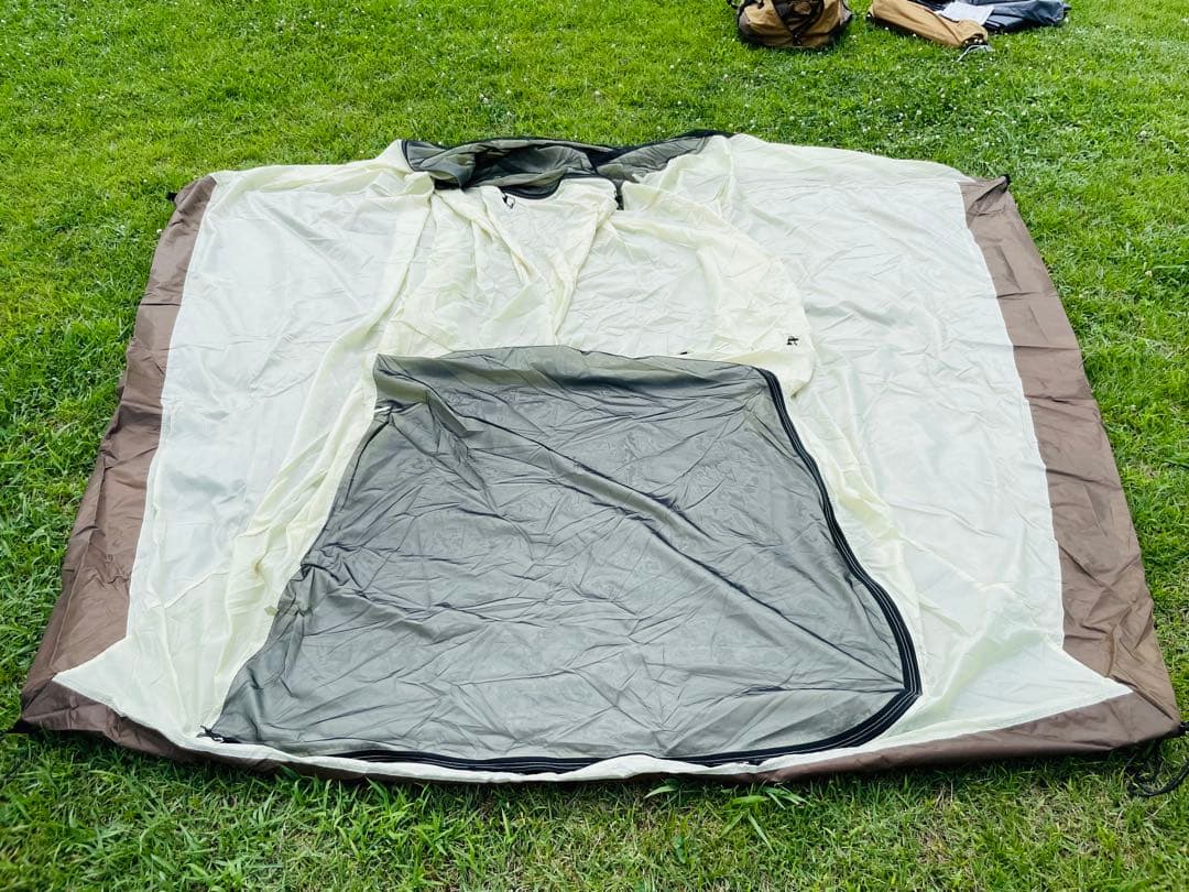 美品スノーピーク　エルフィールドテント　インナーマットシート付き　(ペグ無し)