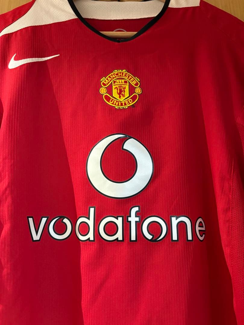 【美品】マンチェスターユナイテッド 04-06 ホームユニフォーム ルーニー
