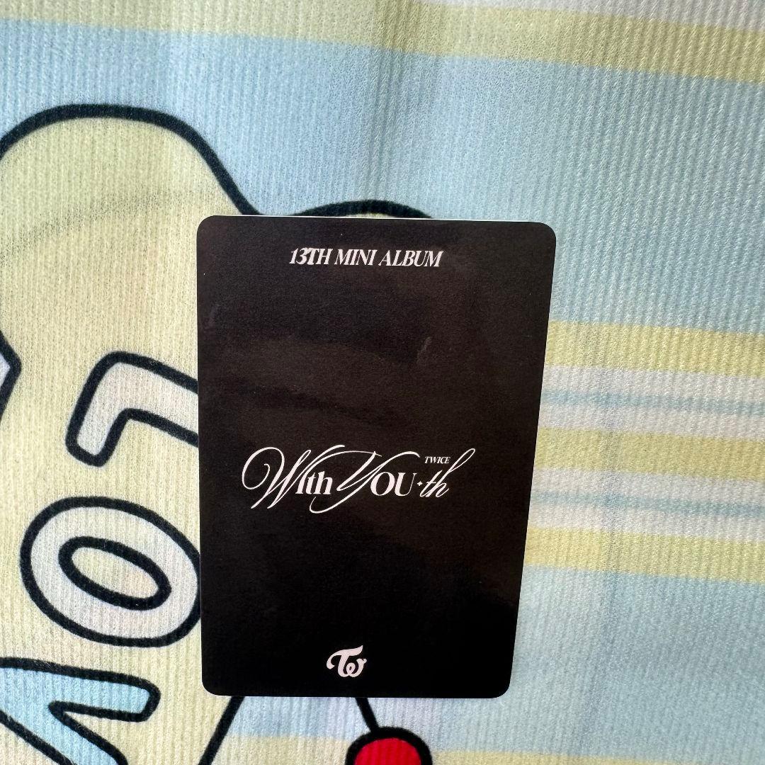 TWICE ツウィ 事前収録 with you-th 限定トレカ
