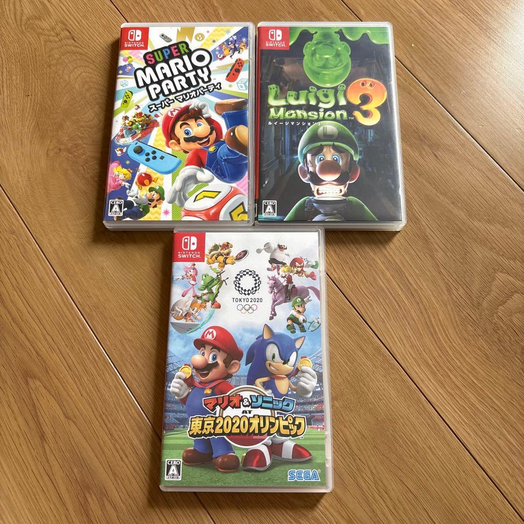 スーパーマリオパーティ・ルイージマンション3・東京2020オリンピックセット