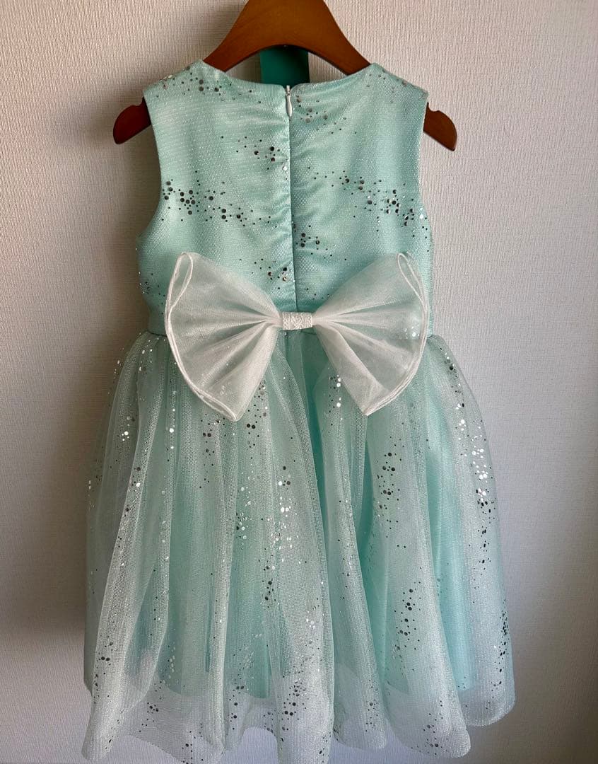 DRESCCO・ミントグリーンシルバー リバードレス