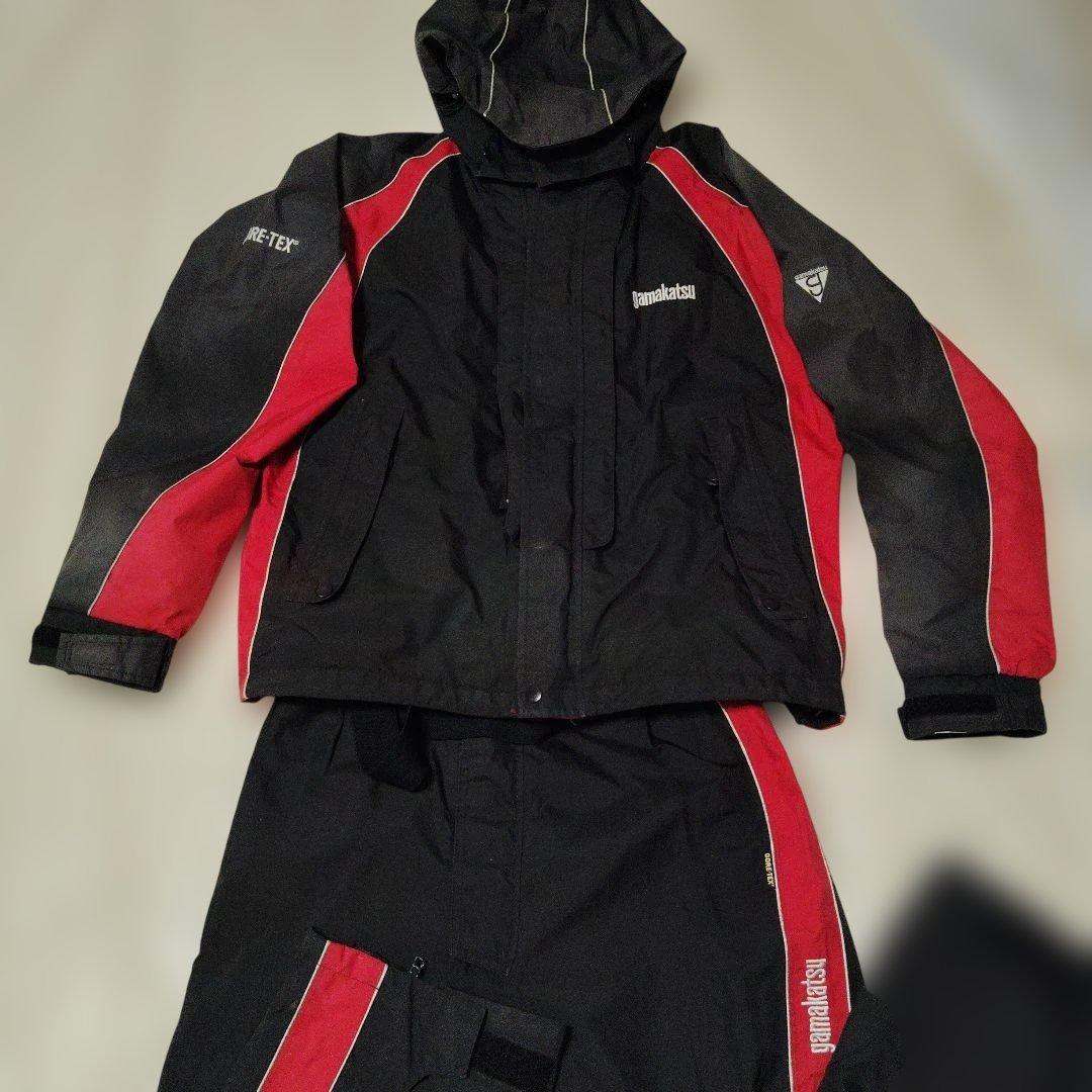 がまかつ　Gamakatsu　ゴアテックス 　フィッシングスーツ　Lサイズ