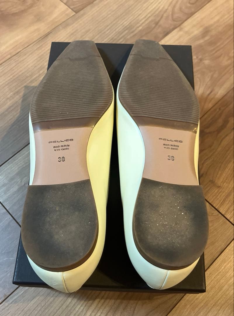 ペリーコ　PELLICO 38 フラットシューズ　白