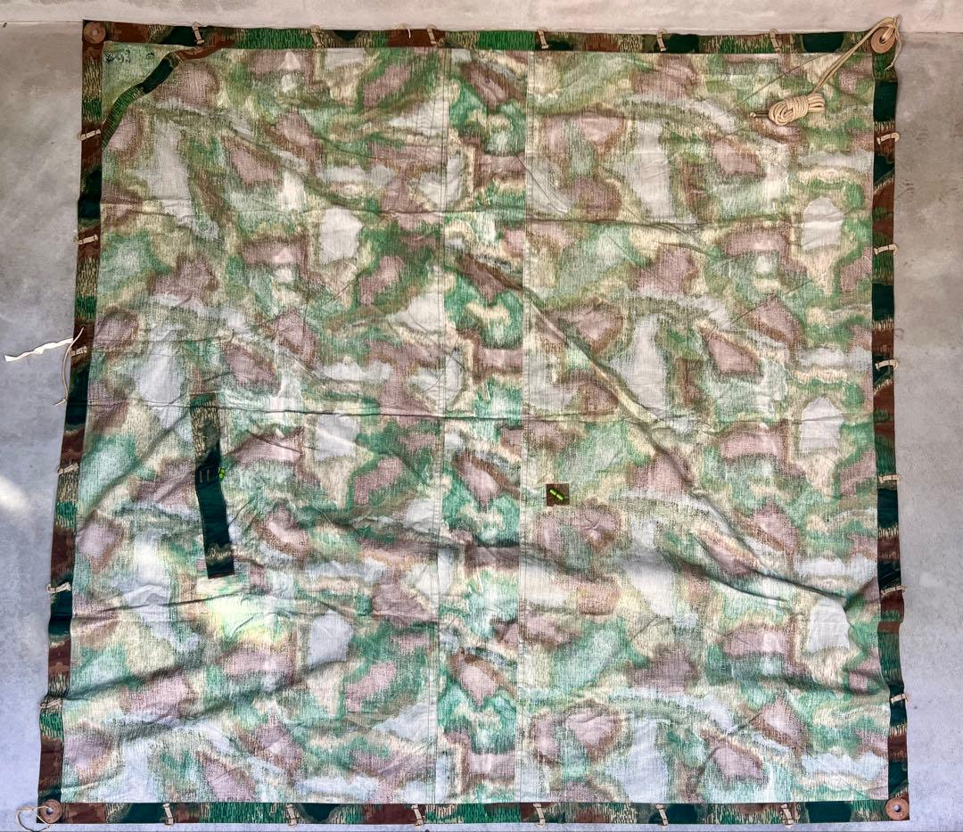 ３枚セット チェコスロバキア軍 軍幕 チェコ軍幕 テント キャンプ 実物 タープ