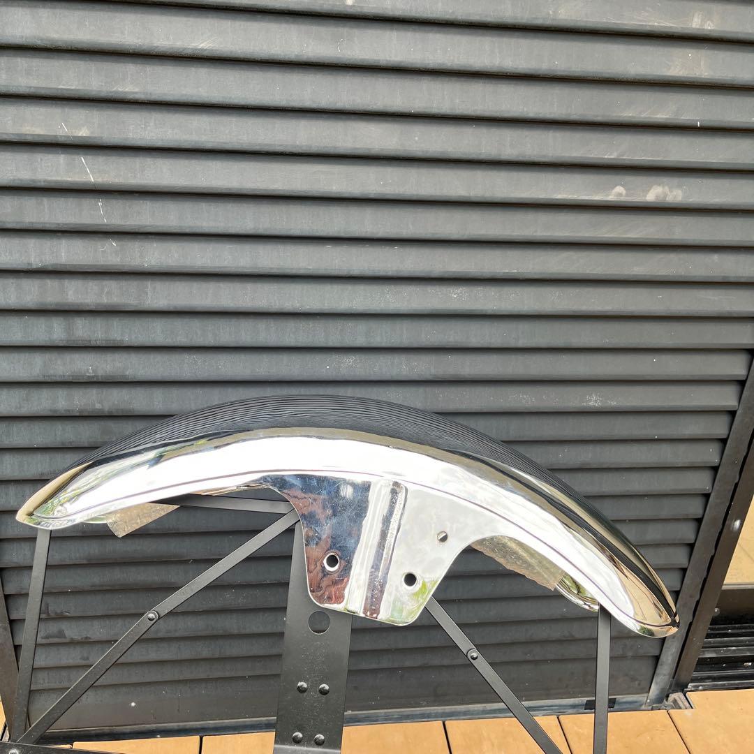 ドレミコレクション製ゼファー750／1100フロントフェンダー（金属）