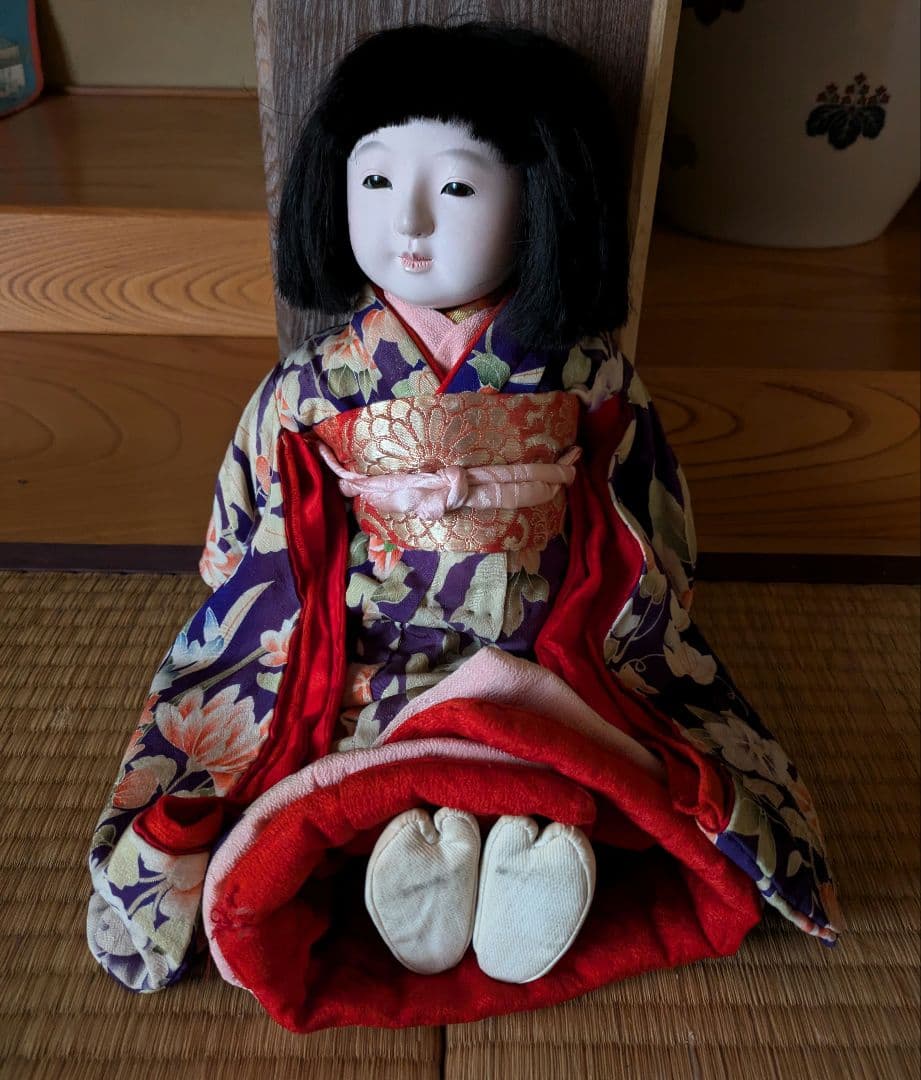 12号　昭和初期　戦前　作者不明市松人形　ビスクドール　ひな祭り