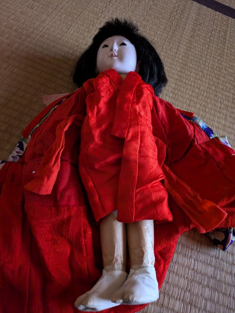 12号　昭和初期　戦前　作者不明市松人形　ビスクドール　ひな祭り
