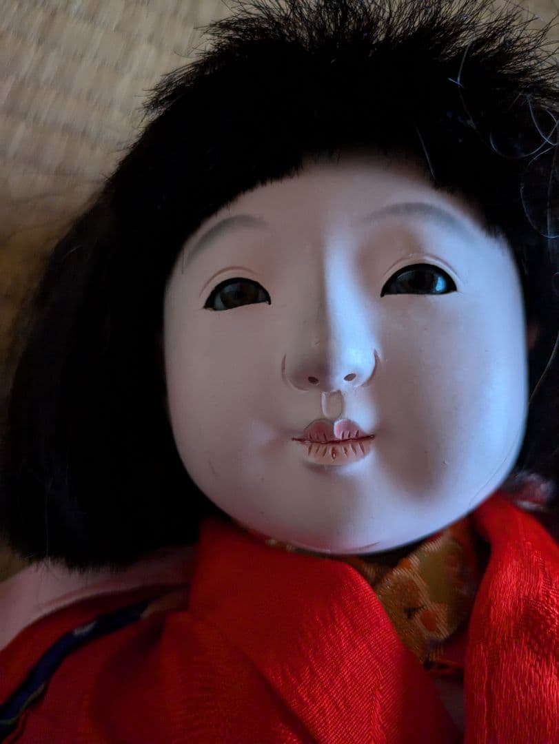 12号　昭和初期　戦前　作者不明市松人形　ビスクドール　ひな祭り