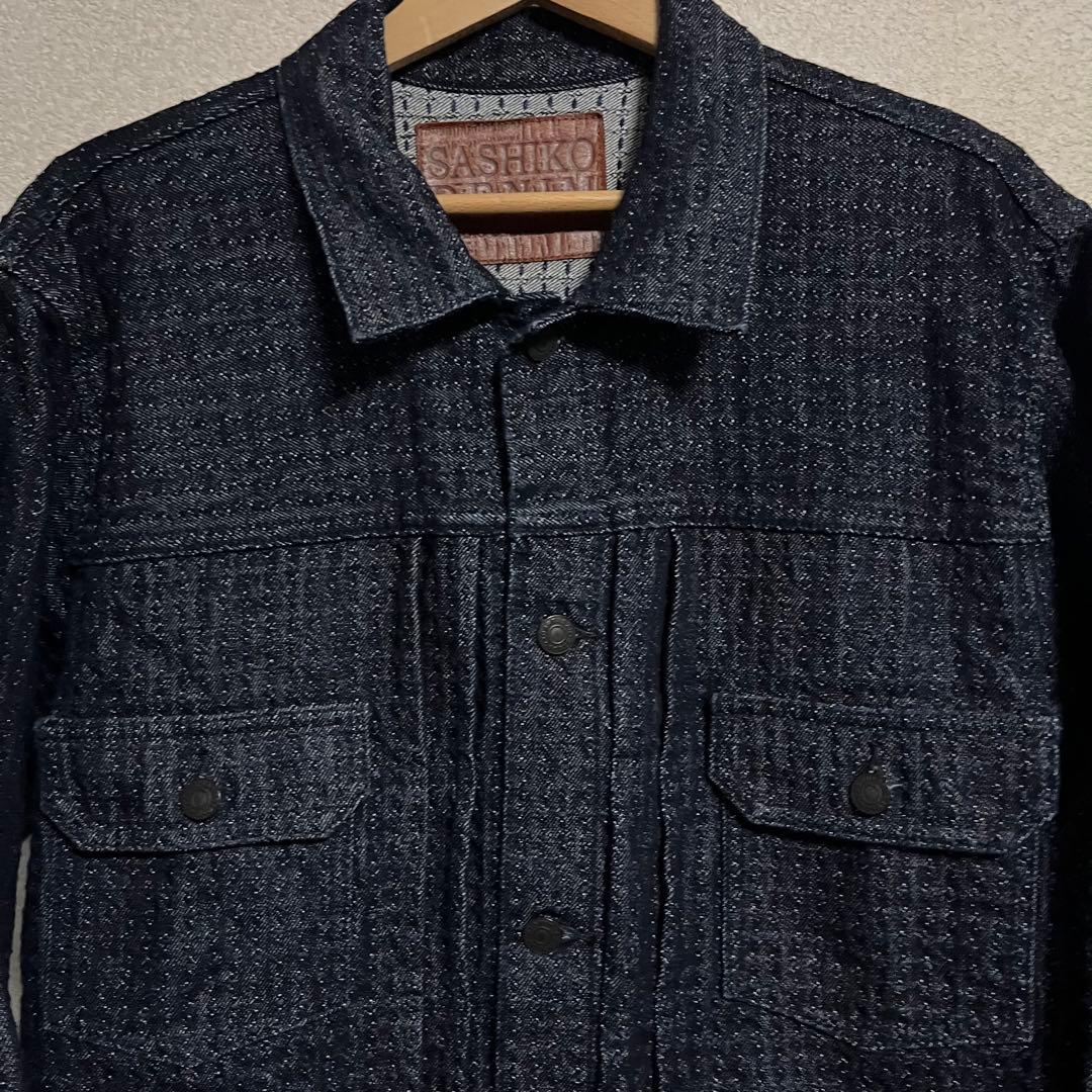 ステュディオダルチザン 刺し子 サシコ デニムジャケット 40 美品