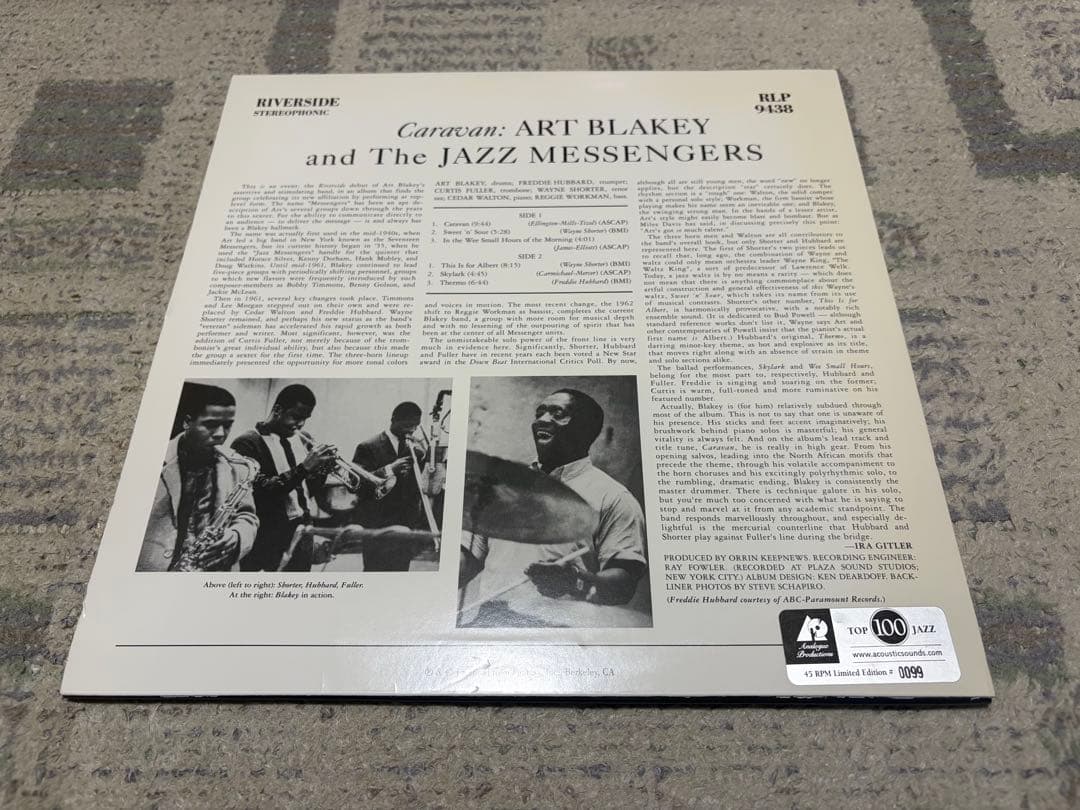 その他 Analogue Productions Art Blakey Caravan