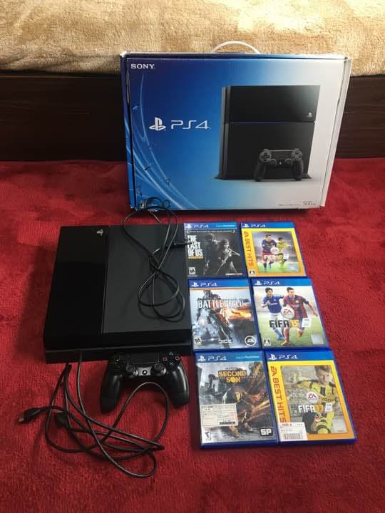 PS4本体&ソフト6本付き‼️