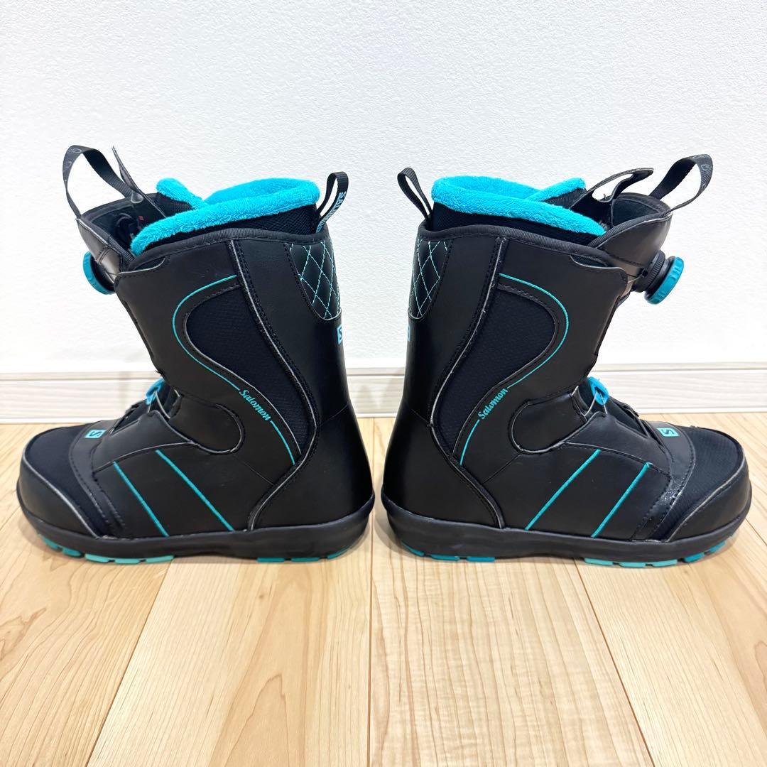 SALOMON BOA スノーボードブーツ　25.0cm レディース　キッズ