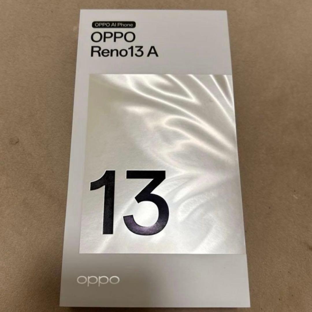 OPPO Reno13 A アイスブルー