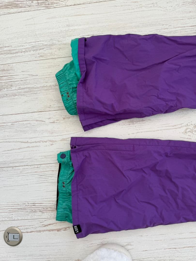 ROXY スキーウェア フード付き ドットパターン