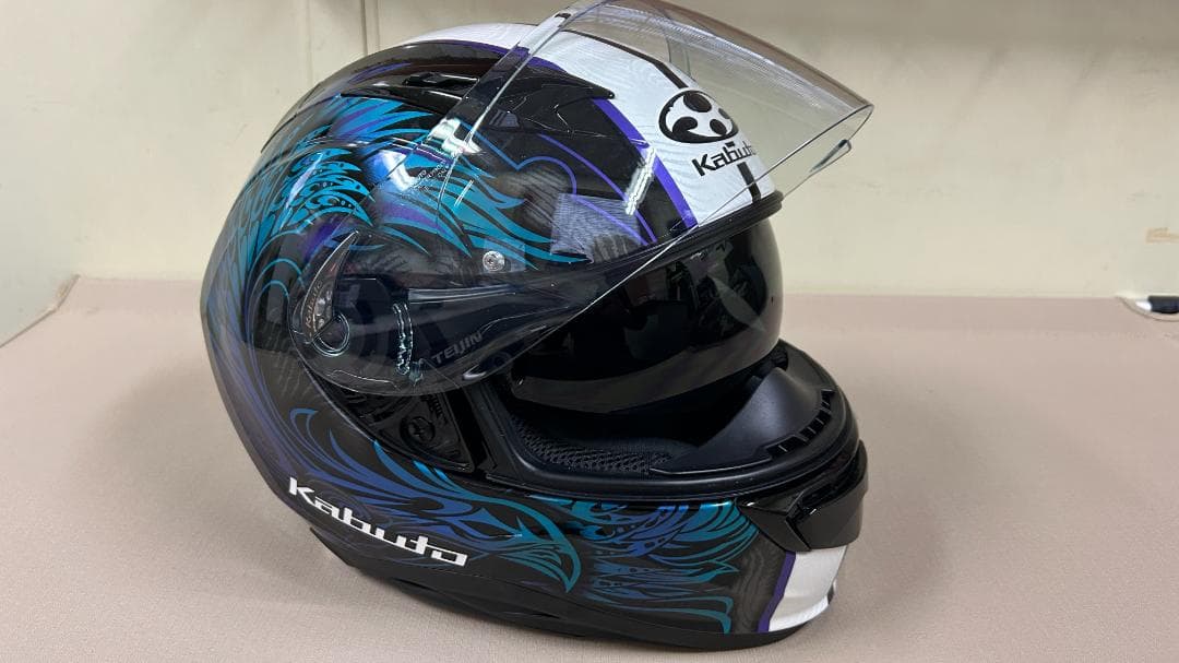 【Lサイズ】OGK KABUTO KAMUI3 ETERNO オプション付き