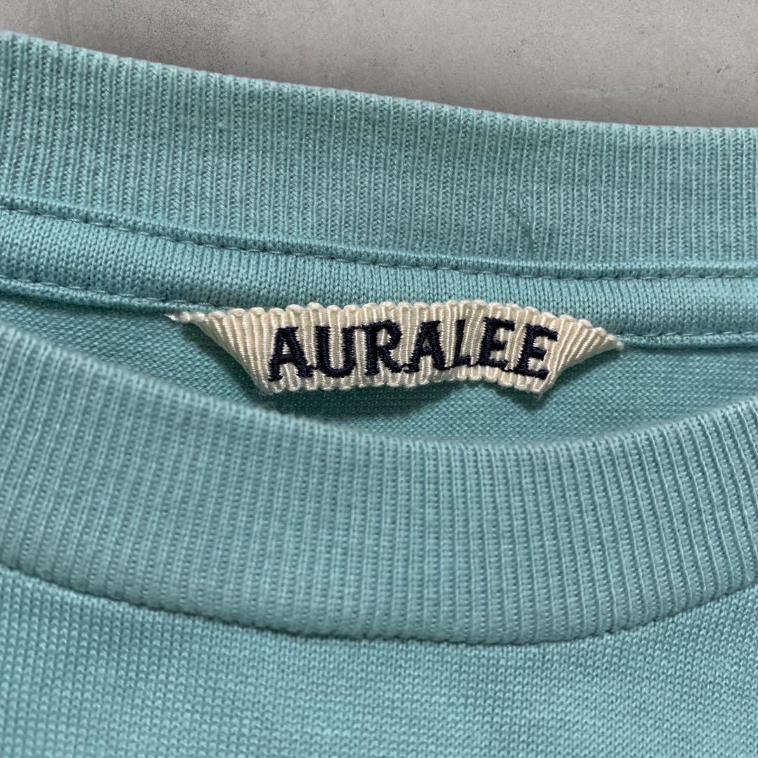AURALEE オーラリー LUSTER PLAITING L/S TEE