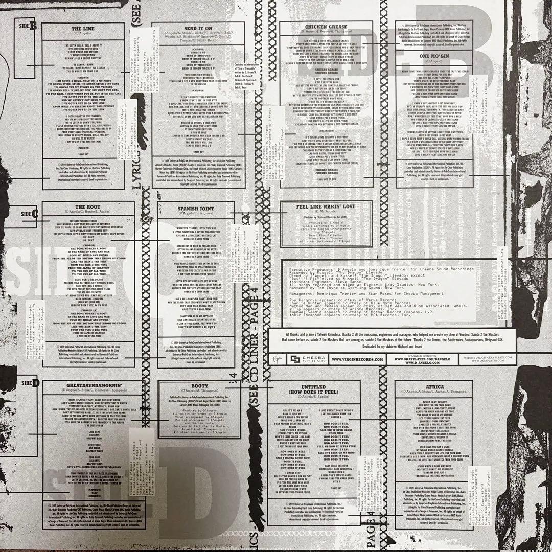 D'ANGELO - VOODOO レコード