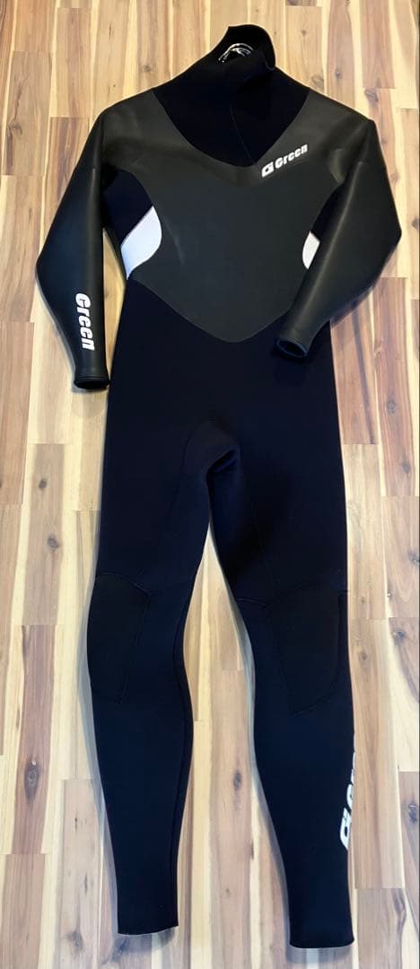 【美品】Green セミドライスーツ ネックエントリー(パドルらくらく)