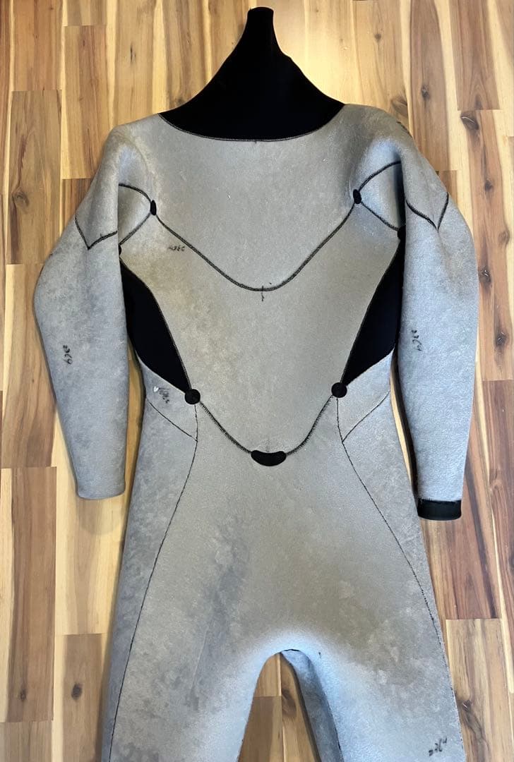 【美品】Green セミドライスーツ ネックエントリー(パドルらくらく)