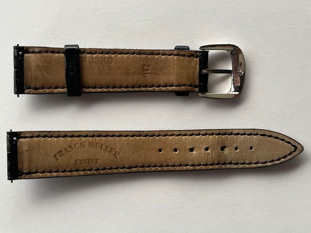 Franck Muller [中古] 純正尾錠付き　クロコ革ベルト